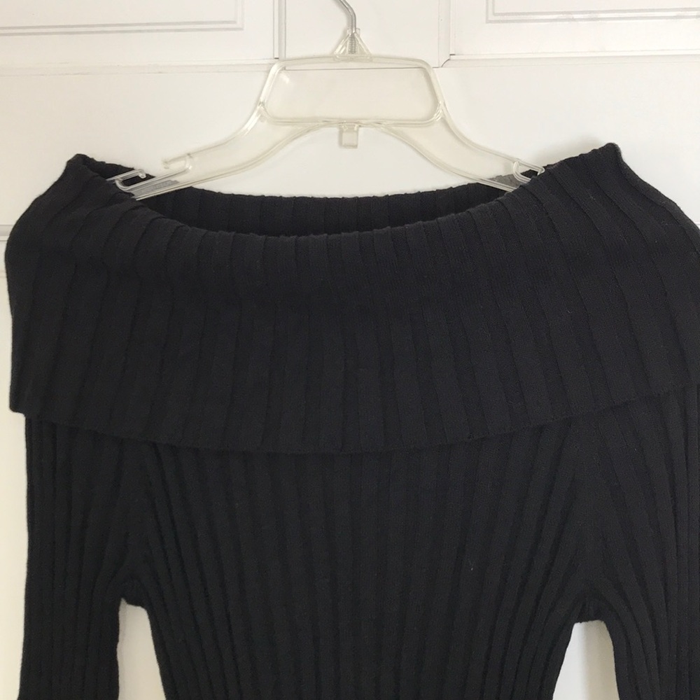 Max Studio Ribbed Sweater Dress - Picture 3 of 7